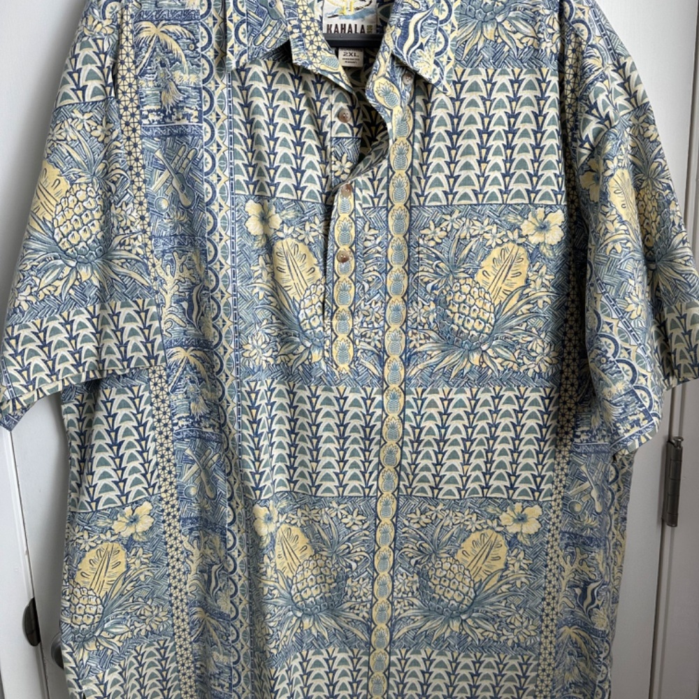 Punahou Pullover Aloha Shirt